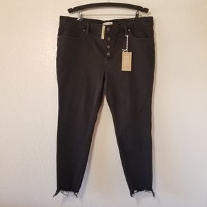 Madewell 9" high rise skinny size 35 petite